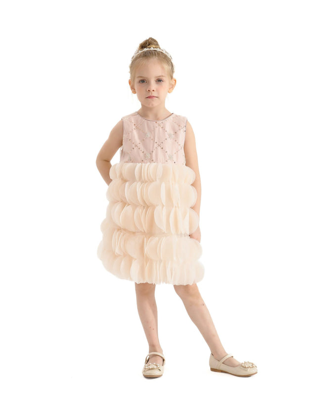 Kidsatelier-tulleen-TT5589-Pink-dionne-tiered-tulle-dress