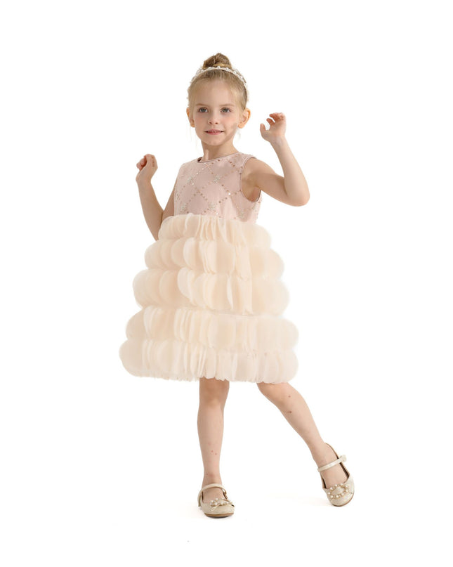 Kidsatelier-tulleen-TT5589-Pink-dionne-tiered-tulle-dress