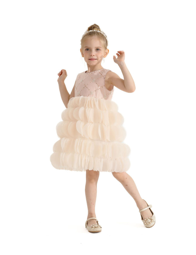 Kidsatelier-tulleen-TT5589-Pink-dionne-tiered-tulle-dress