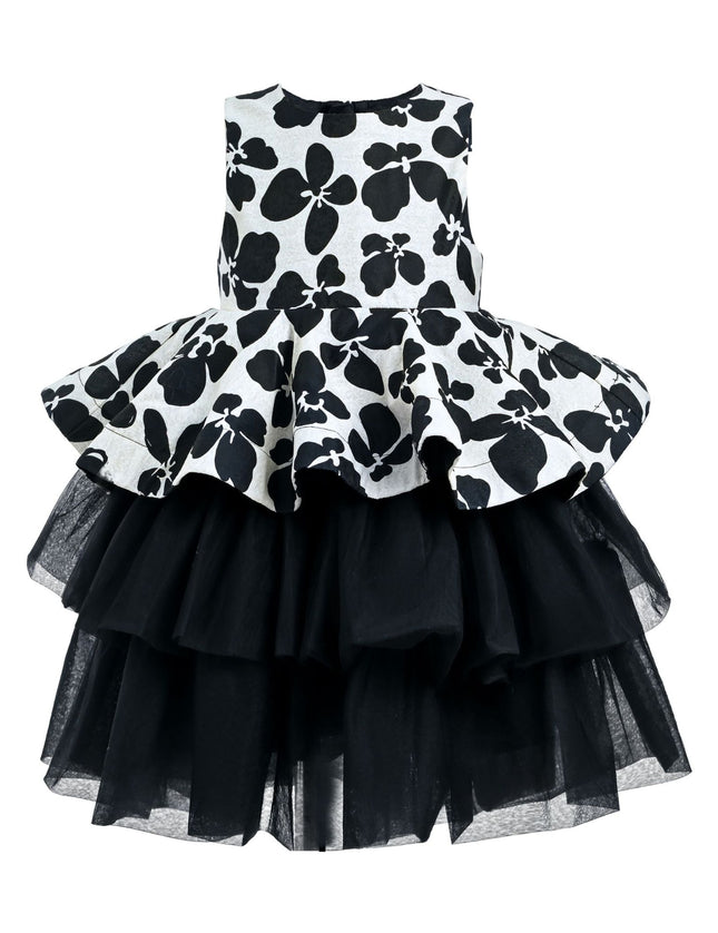 kidsatelier-tulleen-TT7127-Black-nazareen-floral-tiered-dress