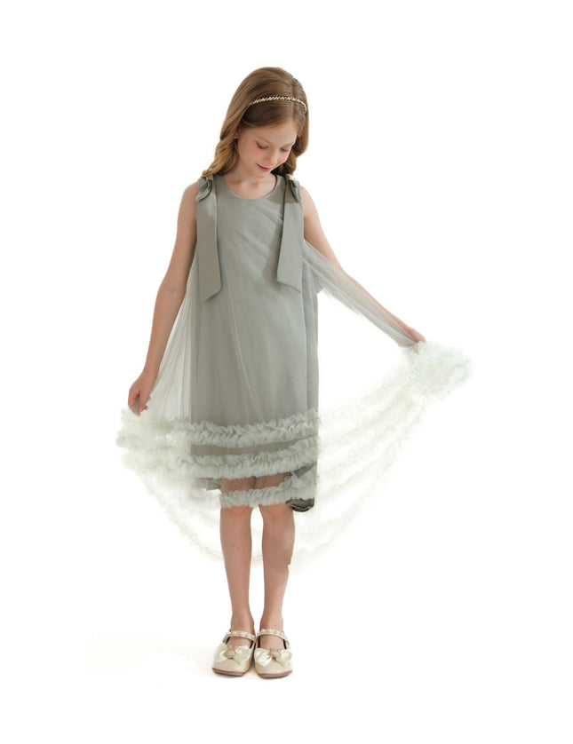 kidsatelier-tulleen-TT8289-Green-violeta-sleeveless-ruffle-overlay-dress