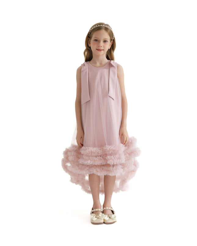 Kidsatelier-tulleen-TT8289-Pink-violeta-sleeveless-ruffle-overlay-dress