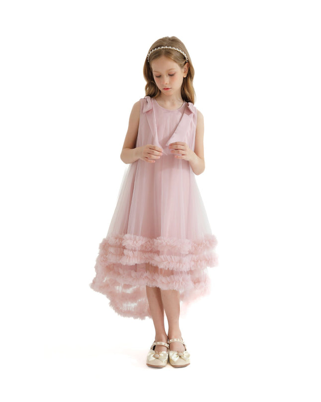 Kidsatelier-tulleen-TT8289-Pink-violeta-sleeveless-ruffle-overlay-dress