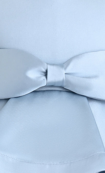 kids atelier tulleen Blue Fabiana Bow Dress