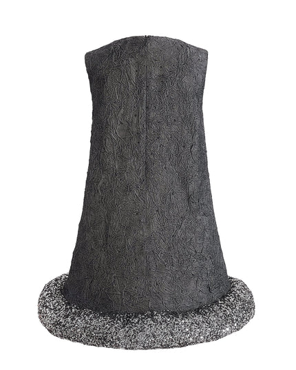 kids atelier tulleen Dark Gray Speckled Dress