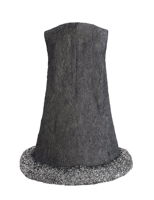 kids atelier tulleen Dark Gray Speckled Dress