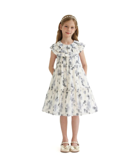 kidsatelier-tulleen-TUD52013-ivory-floral-short-sleeve-dress