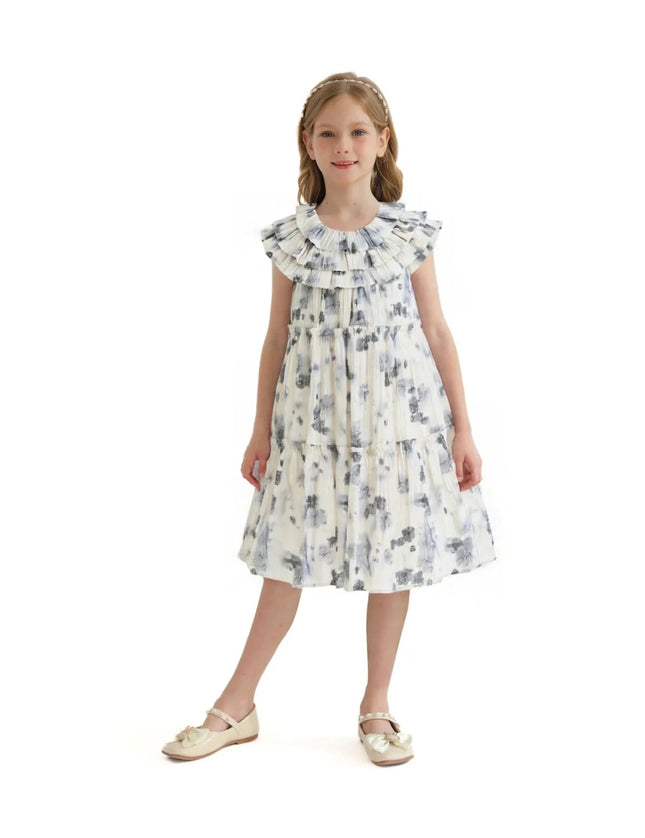 kidsatelier-tulleen-TUD52013-ivory-floral-short-sleeve-dress