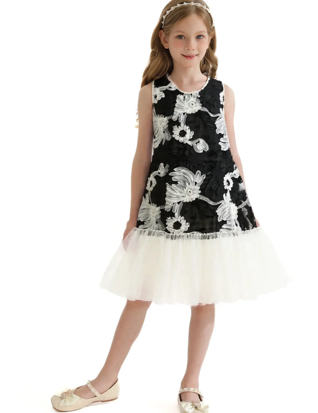 kidsatelier-tulleen-black-floral-tulle-sleeveless-dress