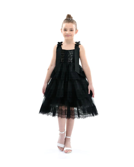 kidsatelier-tulleen-TUD52021-black-ruffle-sleeveless-bow-dress