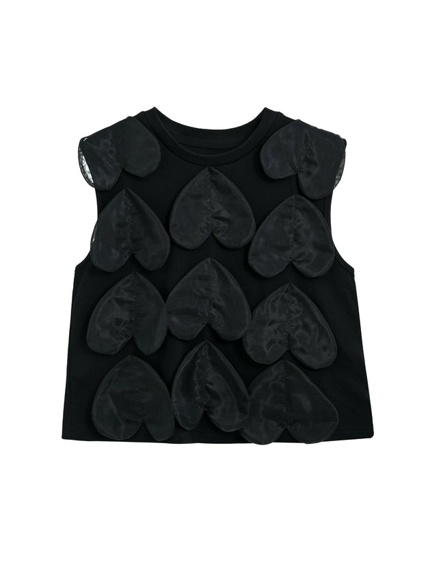 kidsatelier-tulleen-black-hearts-sleeveless-shorts-set