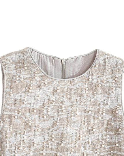 kids atelier tulleen Silver Feathered Party Dress