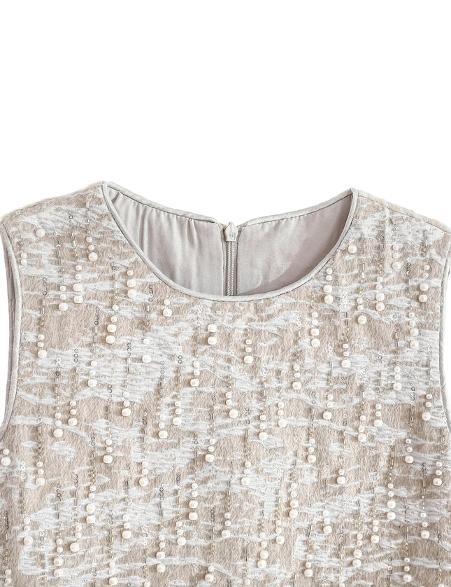 kids atelier tulleen Silver Feathered Party Dress