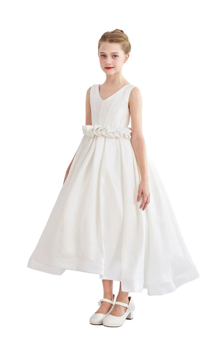 kids atelier tulleen White Valestra Formal Dress