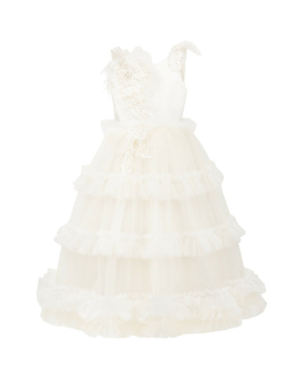 kidsatelier-tulleen-Off-White-Jasmine-Tulle-Dress