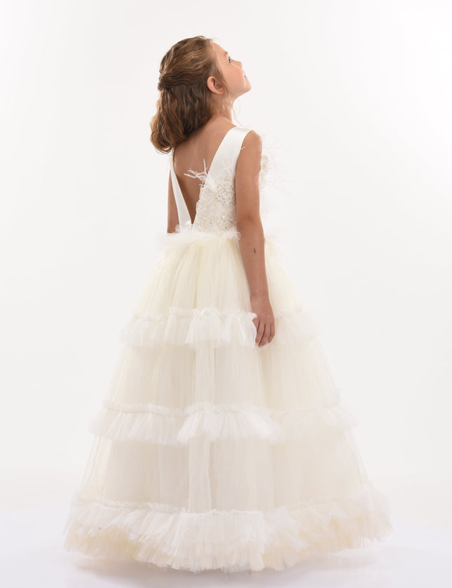 kidsatelier-tulleen-Off-White-Jasmine-Tulle-Dress