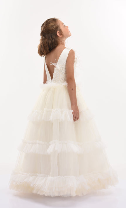 kidsatelier-tulleen-Off-White-Jasmine-Tulle-Dress