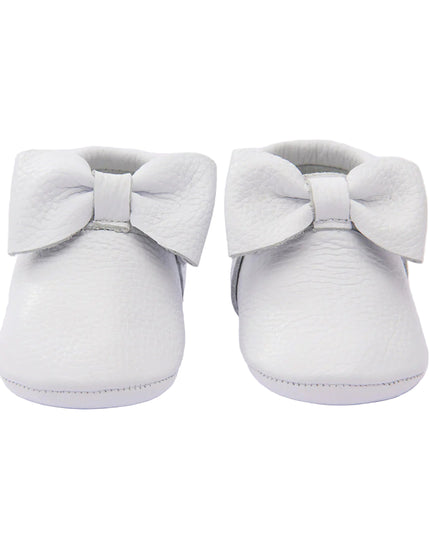 kids atelier banblu White Bow Booties