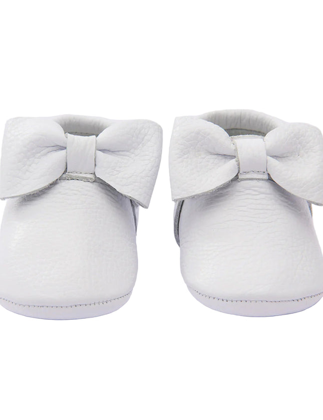 kids atelier banblu White Bow Booties