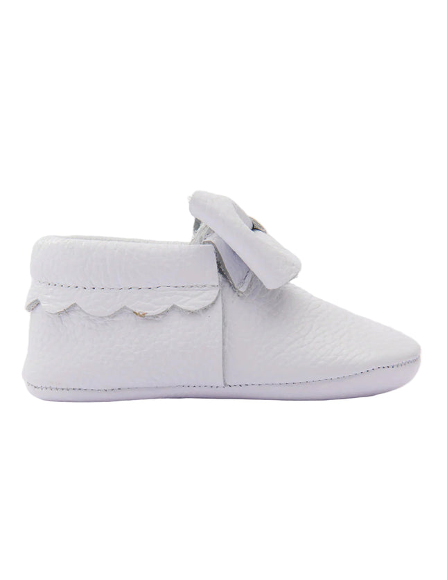 kids atelier banblu White Bow Booties