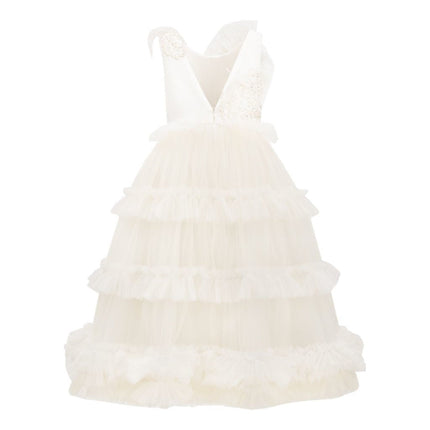 Off White Jasmine Tulle Dress