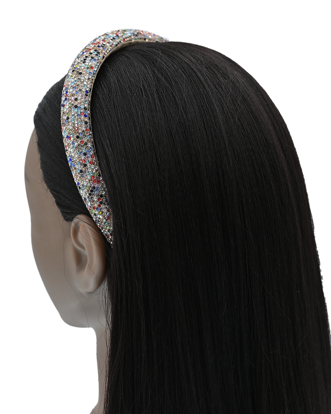 Multicolored Gemstone Rose Gold Headband