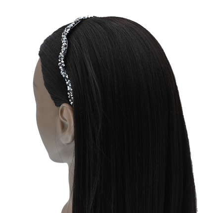 Multicolored Gemstone Vine Headband