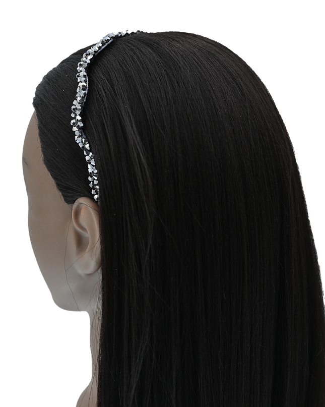 Multicolored Gemstone Vine Headband