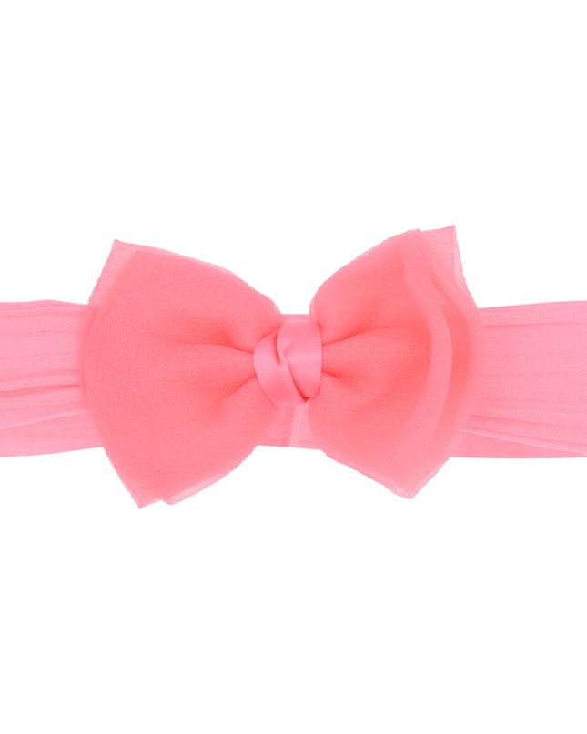 Multicolor Tulle Bow Headband
