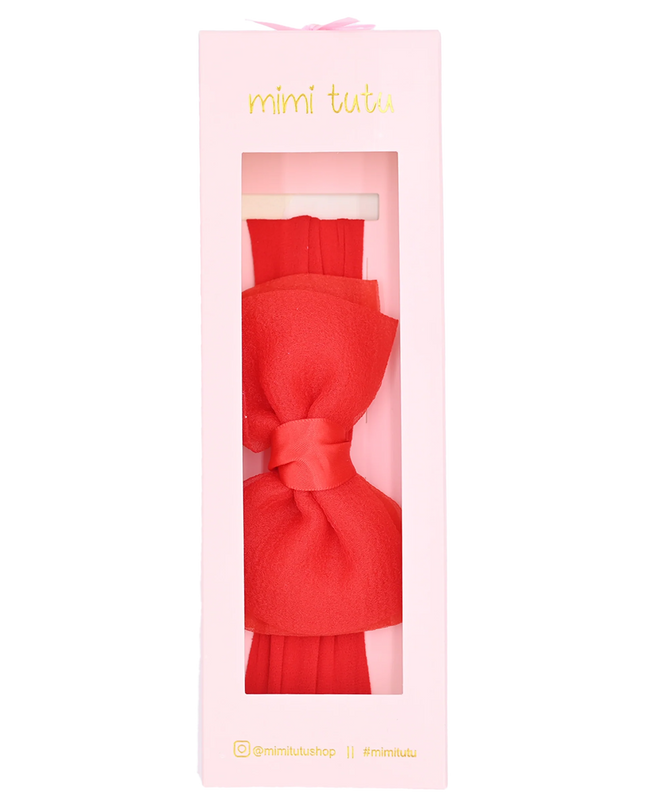 Multicolor Tulle Bow Headband