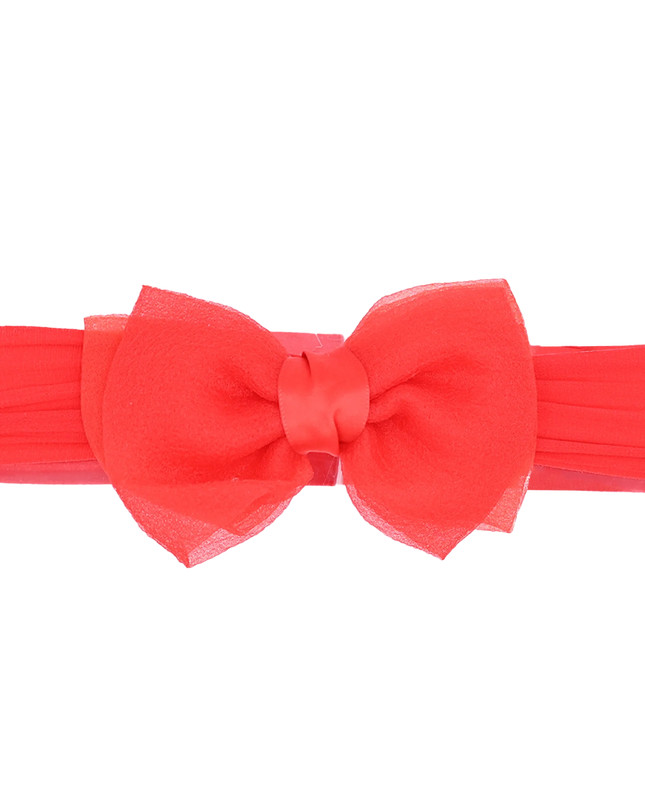Multicolor Tulle Bow Headband
