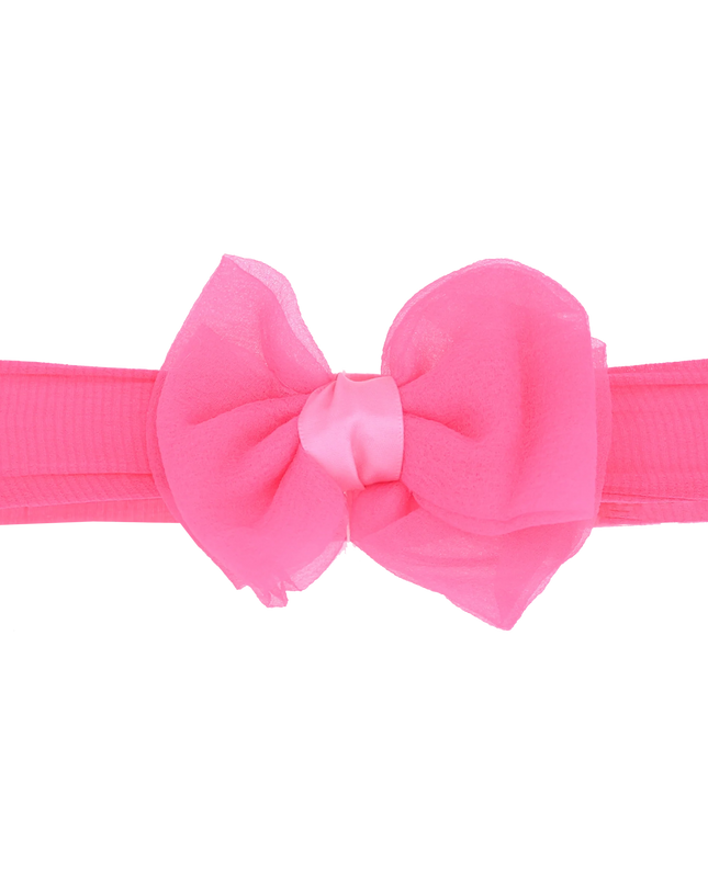 Multicolor Tulle Bow Headband