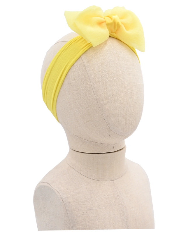 Multicolor Tulle Bow Headband