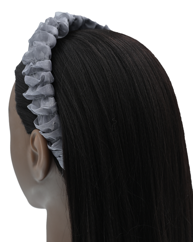 Multicolored Tulle Ruffle Headband