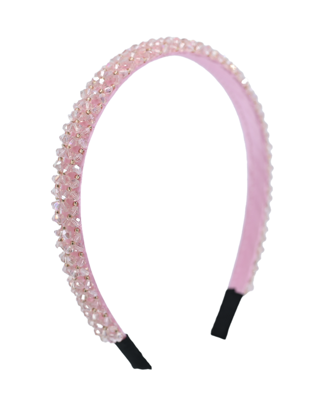 Multicolored Crosscut Gemstone Headband