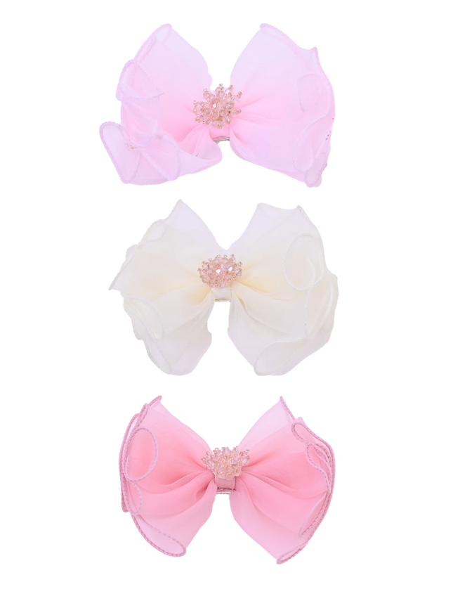 Kidsatelier-Tulleen-MTHC4206-multicolor-crystal-flower-bow-hairclip-set