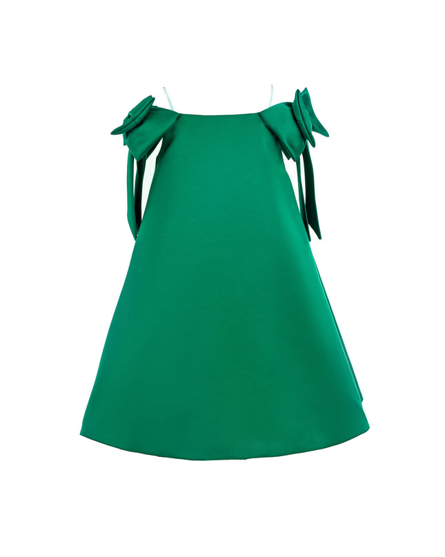 kids-atelier-tulleen-kid-girl-green-luneta-off-shoulder-bow-dress-tmc-24005-green