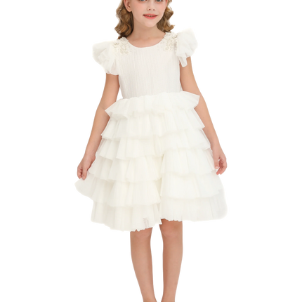 White Elrose Dress