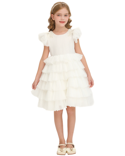 White Elrose Dress