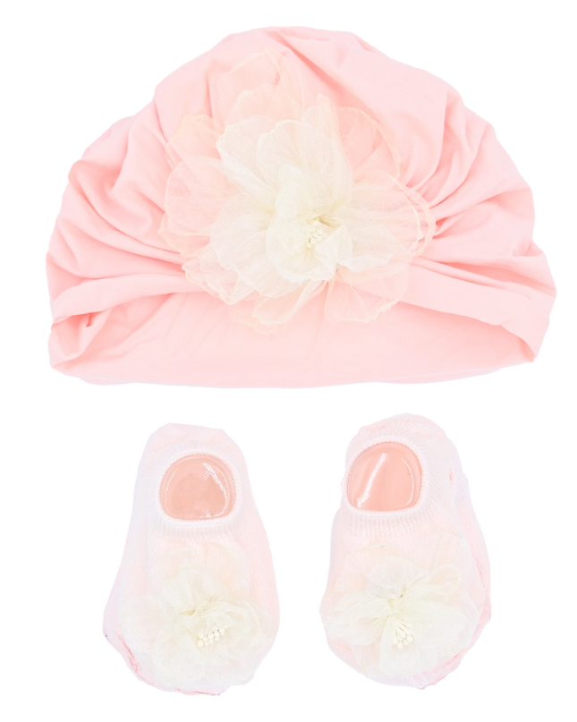 Ivory Flower Pink Base Gift Set