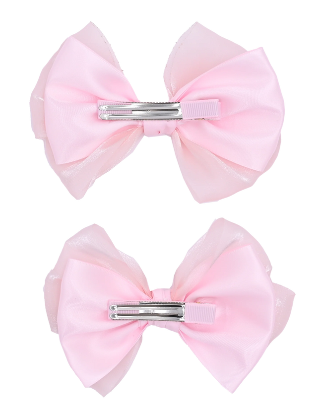 Kidsatelier-Tulleen-MTHC4211-multicolor-satin-bow-hairclip-set