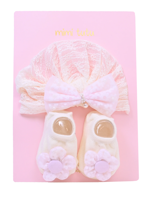 Kidsatelier-Tulleen-MTBGS4209-pink-bow-and-flower-white-gift-set