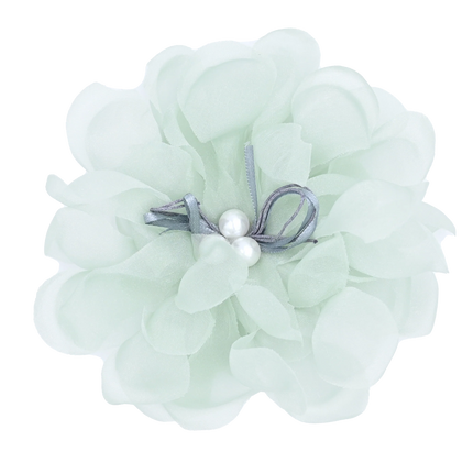 Pearl Ribbon Flower Hairclip