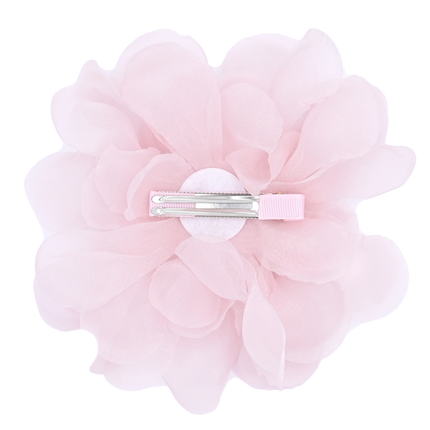 Pearl Ribbon Flower Hairclip