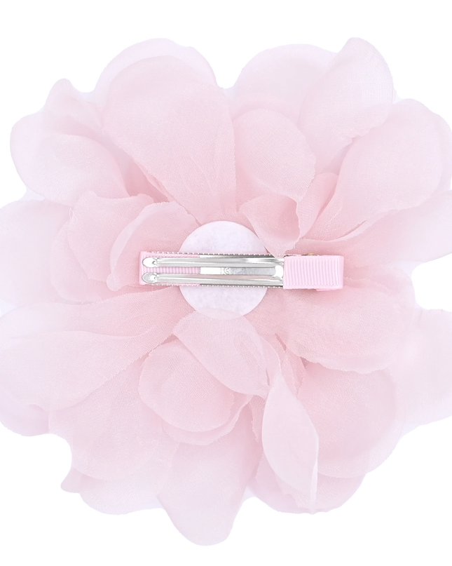 Pearl Ribbon Flower Hairclip