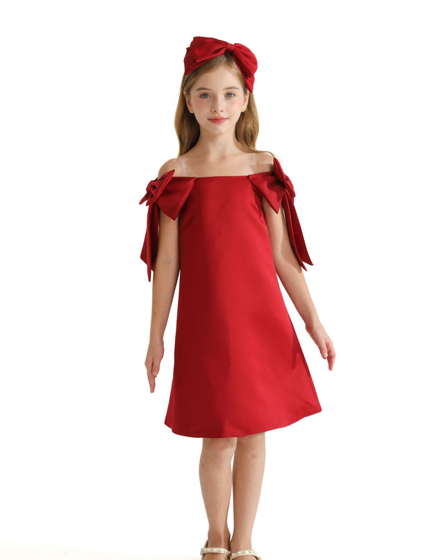 kids-atelier-tulleen-kid-girl-red-luneta-off-shoulder-bow-dress-tmc-24005-red