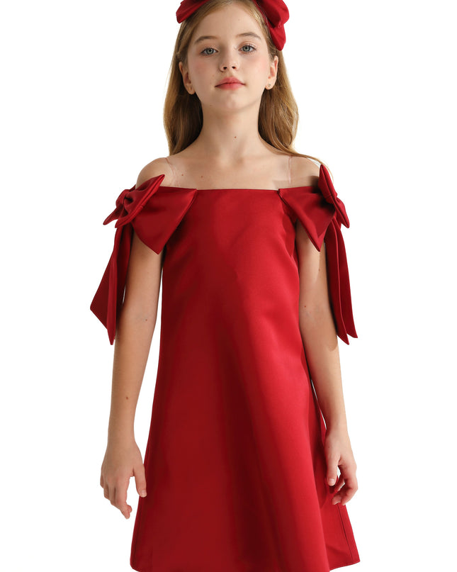 kids-atelier-tulleen-kid-girl-red-luneta-off-shoulder-bow-dress-tmc-24005-red