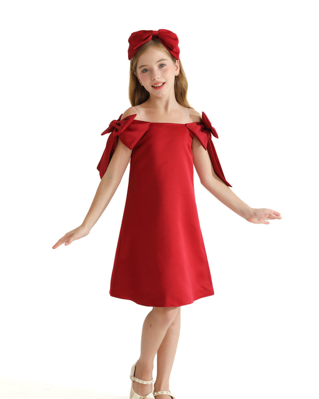 kids-atelier-tulleen-kid-girl-red-luneta-off-shoulder-bow-dress-tmc-24005-red