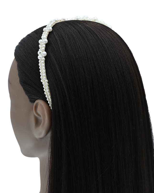 Multi-Styled Mini Pearl Headband