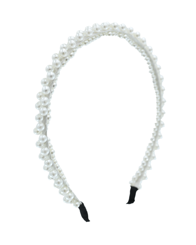 Multi-Styled Mini Pearl Headband